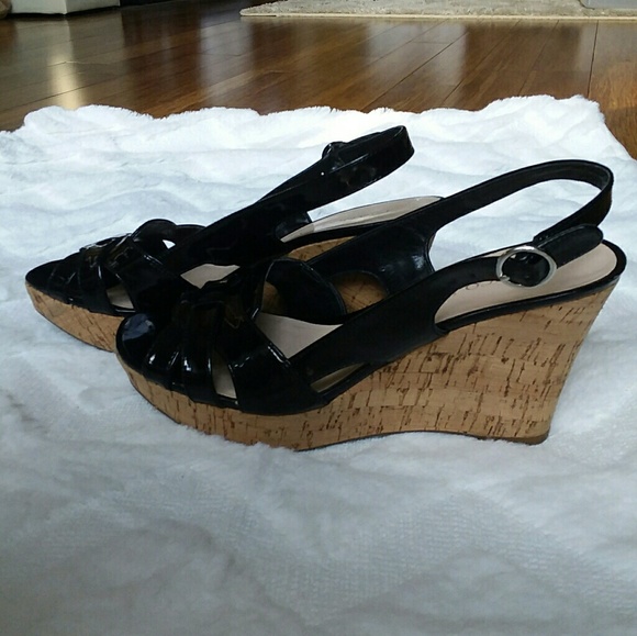 Franco Sarto cork wedge sandals - Picture 5 of 8